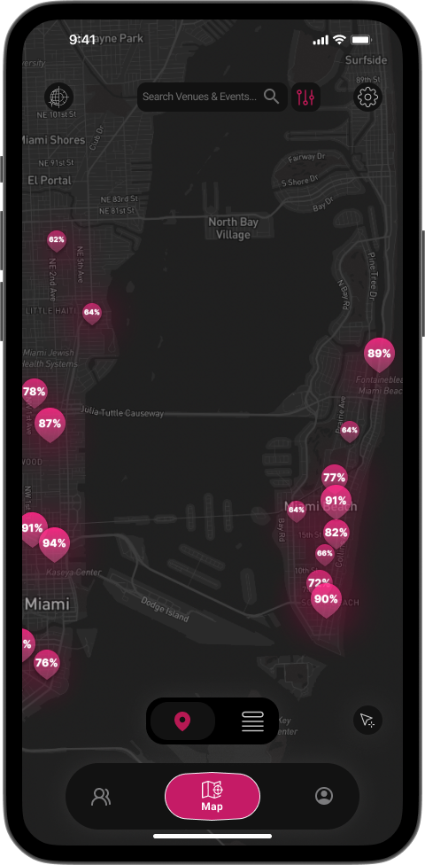 Main Map View